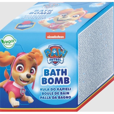Paw Patrol Šumivá bomba do kúpeľa SKYE MALINA 165 g