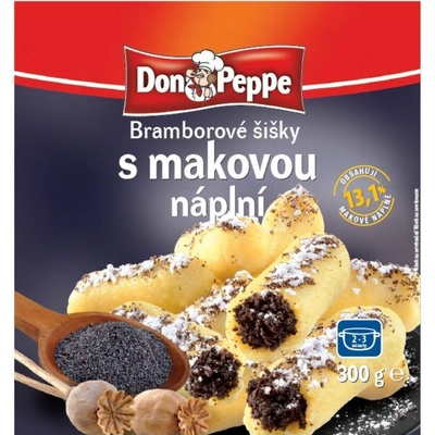 Mrazené Šúlance s makovou náplňou 300g Don Peppe