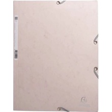 Exacompta spisovej dosky s gumičkou a štítkom Skandi A4 lososová