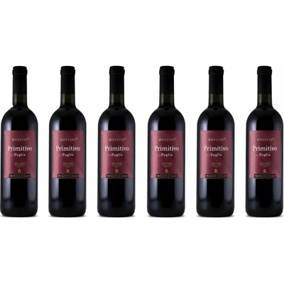 Rossini Primitivo 12,5% 6 x 0,75l (holá láhev)