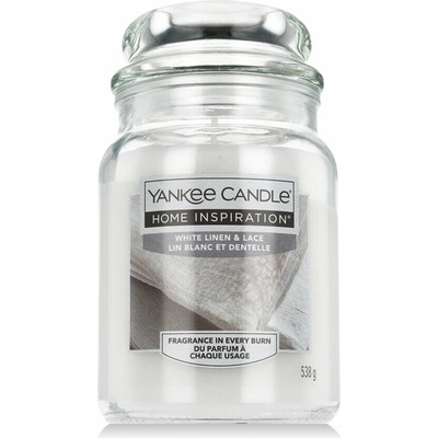 Yankee Candle Home Inspiration White Linen & Lace 538 g