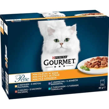 Gourmet Perle Duo Masový výběr 72 x 85 g
