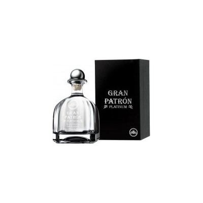 Patron GRAN Platinum Tequila 40% 0,7 l (tuba)