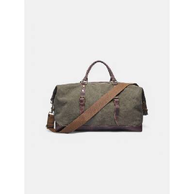 Pánska veľka cestovná taška do lietadla | samuelson.sk Farba: Army green