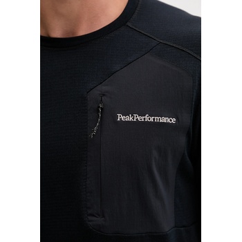Peak Performance Спортна блуза с дълги ръкави Peak Performance Freelight в черно с изчистен дизайн G80161 (G80161)