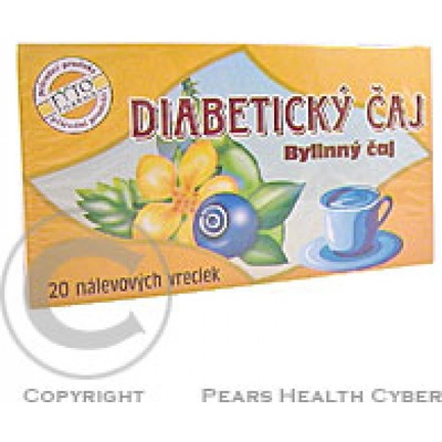 Fyto DIABETICKÝ čaj EUDIABEN 20 x 1 g