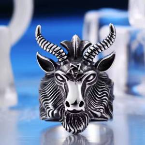 NNM пръстен Baphomet - SS8-182R Steel