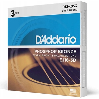 D'Addario EJ16-3D
