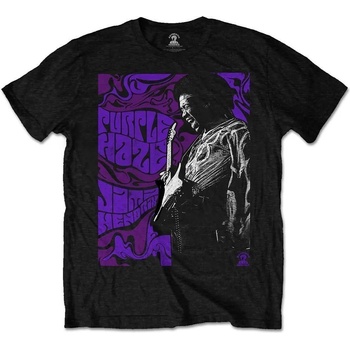 Jimi Hendrix Purple Haze Black M Риза (JHXTS09MB02)