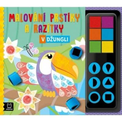 Malování prstíky a razítky V džungli