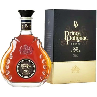 Prince Hubert de Polignac XO 40% 0.35 l (dárkový set)