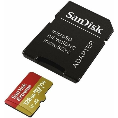 SanDisk Extreme micro SDXC 128GB SDSQXAA-128G-GN6AA