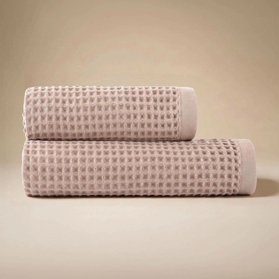 Darré vaflové ručníky a osušky pudrově růžová osuška 70 x 140 cm – Zboží Dáma