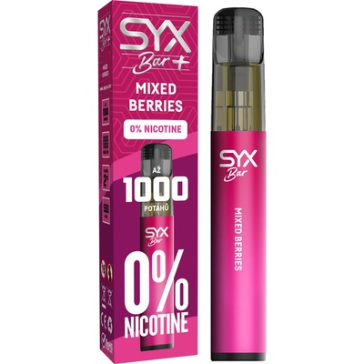 Syx Bar Mixed Berries Zero 0 mg 1000 potáhnutí – Zbozi.Blesk.cz
