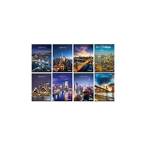 STREET Тетрадка с линийка STREET A/4 52 страници Skyline 65115 (65115)