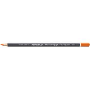 STAEDTLER Акварелен цветен молив, шестоъгълен, STAEDTLER "Mars Lumograph 104", оранжев 104-4 (104-4)