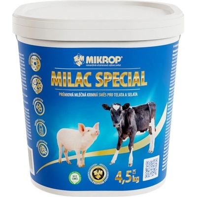 Mikrop MILAC SPECIAL mliečna kŕmna zmes 4.5 kg