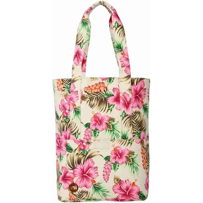 Mi-Pac Tote Tropical Hibiscus natural