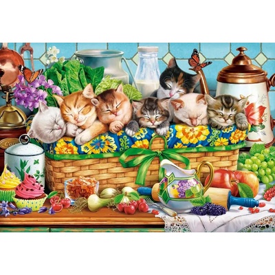 Castorland - Puzzle Napping Kittens 1000 - 1 000 piese