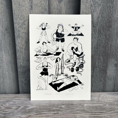Grafika Stellion Posilka Velikost: A5