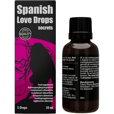 Испански любовни капки Cobeco - възбуждащи капки - унисекс (30 мл)