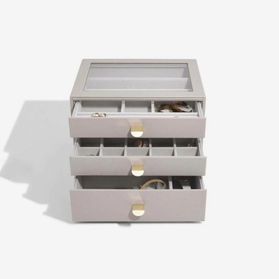 Stackers šperkovnice Taupe Classic set 3v1