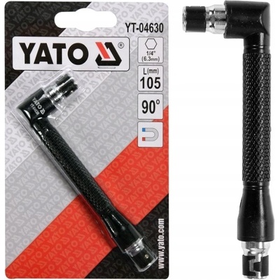 YATO Úhlový šroubovák 90° adaptér bitů 1/4"