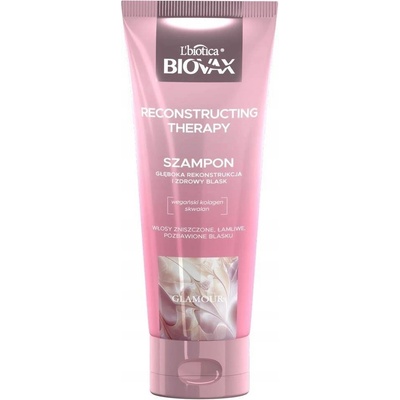 L'biotica Biovax Glamour Recontructing Therapy šampon na vlasy 200 ml