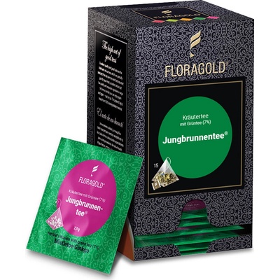 Florapharm Čaj FLORAGOLD Bylinný s Ginkem Fontána mládí 15 ks