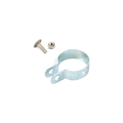 Objímka koncová na sloupek průměr 48 mm, zelená RAL 6005