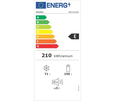 HISENSE RB291D4CDE