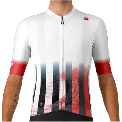 Castelli Мъжка фланелка с къс ръкав за колоездене Castelli Espresso Jersey Cycling jersey - Joe (056-3836-0511)