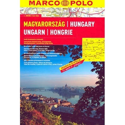 Maďarsko/atlas-spirála 1:300T MD, Brožovaná vazba paperback