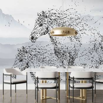 Image 1 of Art gift Фототапет коне 2