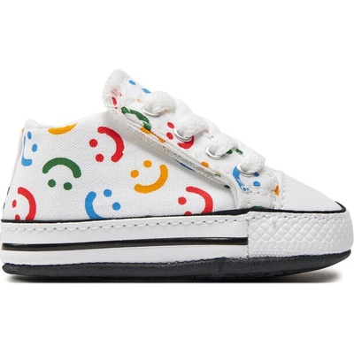 Converse Гуменки Converse Chuck Taylor All Star Cribster Easy On Doodles A06353C Бял (Chuck Taylor All Star Cribster Easy On Doodles A06353C)
