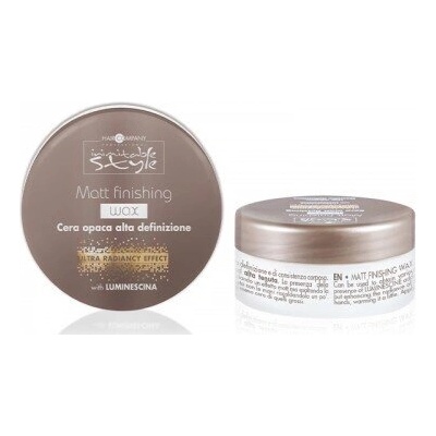 Hair Company Professional МАТОВА ЗАВЪРШВАЩА ВАКСА СЪС СИЛНА ФИКСАЦИЯ hair company inimitable style mat finishing wax 100ml