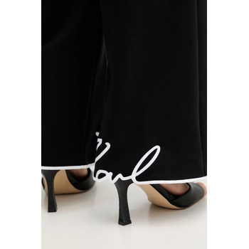 Karl Lagerfeld Спортен панталон Karl Lagerfeld в черно с изчистен дизайн B1W10021 (B1W10021)