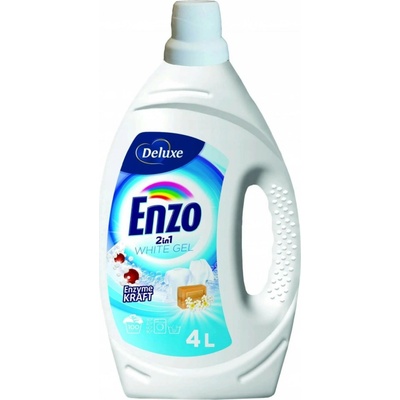 Enzo Deluxe White gel na praní 2v1 4 l