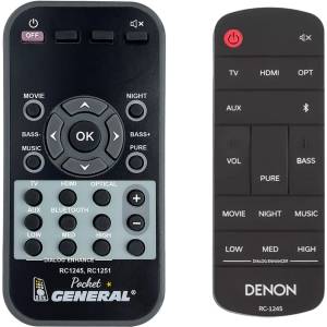 GENERAL Denon rc-1245 - дистанционно управление дубликат (rc-1245) Дистанционно