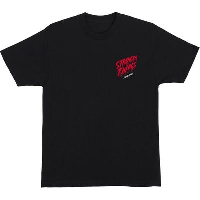 Santa Cruz Stranger Things Eddie Slasher S/S Heavyweight T-Shirt Black
