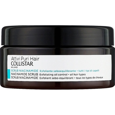 Collistar Attivi Puri Niacinamide Scrub почистващ скраб за скалп за жени 250 гр