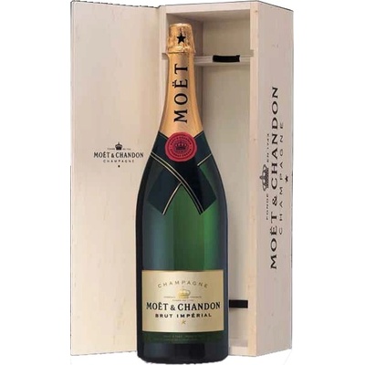 Moët & Chandon Brut Impérial 12% 3 l (drevená kazeta)