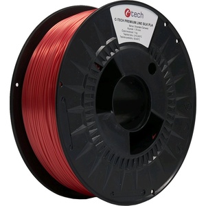 C-Tech 3DF-P-SPLA1.75-3031 3D филамент, PREMIUM LINE, Silk PLA, RAL3031, 1, 75mm, 1000g, Ориенталско червено (Oriental red) (3DF-P-SPLA1.75-3031)
