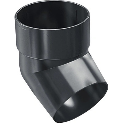 Precit Roof Koleno pre odkvapový zvod Ø 63 mm 67° plast antracit
