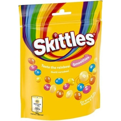 Skittles Smoothies jogurtovo-ovocne žuvacie cukríky 152 g