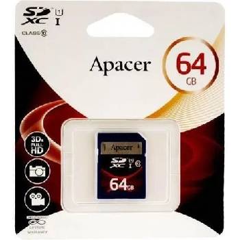 Apacer SDXC 64GB Class 10 APA-SDHCLASS10-64GB