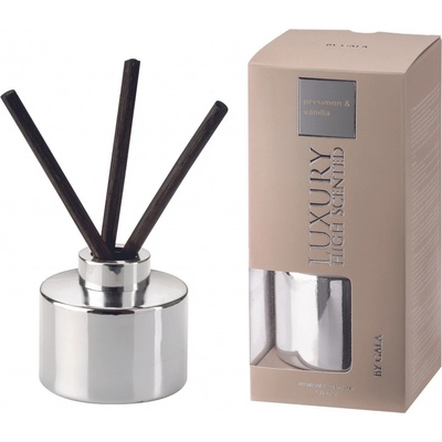 Gala kerzen Difuzér Luxury Persimon & Vanilla 150 ml + 3 tyčinky