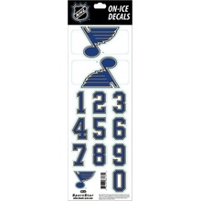 Sportstape ALL IN ONE HELMET DECALS - ST. LOUIS BLUES