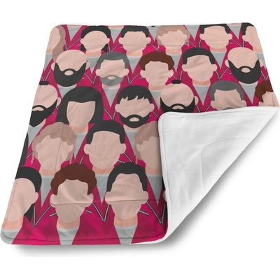 Sablio Detská deka pre bábätko Money heist Anonymní tváře