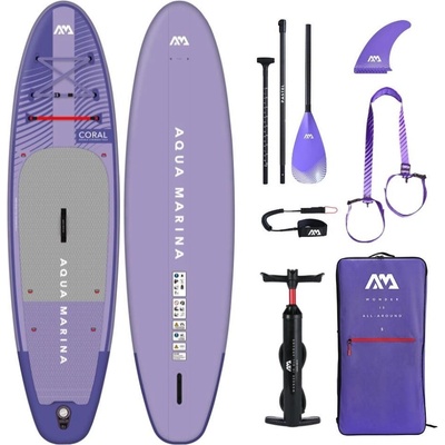 Paddleboard s príslušenstvom AQUA MARINA Coral 10'2'' x 31'' x 4.75'' Night Fade (12501847)